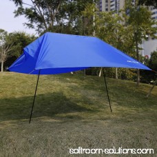 10x 10' Instant Sun Shelter Beach Tent with carrying bag for easy storage and 2 poles HFON