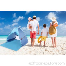 Automatic Instant Pop Up Beach Tent Sun Shelter - Portable Outdoor 2-3 Person Anti UV Fishing Picnicing Beach Shade Cabana - Quick Set Up in Seconds