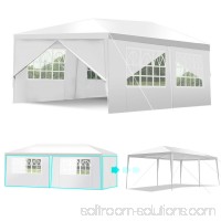 Costway 10'x20'Canopy Pavilion Cater Events Outdoor Party Wedding Tent   