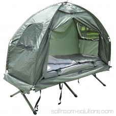 Outsunny Air Mattress Sleeping Bag Combo Pop Up Tent Cot