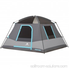 Ozark Trail 10' x 9' Dark Rest Frp Cabin Tent, Sleeps 6 563420518