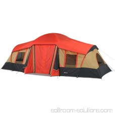 Ozark Trail 10-Person 3-Room Vacation Tent with Built-in Mud Mat 552120527
