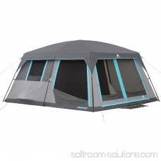 Ozark Trail 14' x 12' Half Dark Rest Frp Cabin Tent, Sleeps 12 563420586
