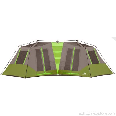Ozark Trail 23' x 11'6 Instant Double Villa Cabin Tent, Sleeps 8, Green 554230053