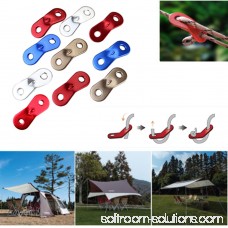 Hight Quality 10pcs Camping Accessories Tent Rope Fastener Guyline Tensioner Rope Adjuster
