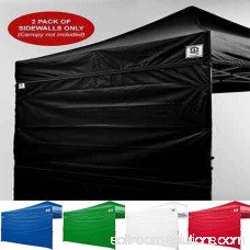 Impact Canopy 10x10 ft. Pop Up Canopy Tent Straight Leg Canopy Sidewalls - Set of 2