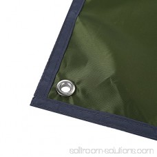 YAHILL 2-3-4 Person Outdoor Thickened Oxford Fabric Camping Shelter Tent Tarp Canopy Cover Tent Groundsheet Camping Blanket Mat (Green - 3-4 Person)