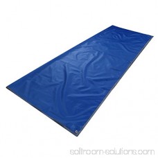 Yahill 2-3-4 Person Outdoor Thickened Oxford Fabric Camping Shelter Tent Tarp Canopy Cover Tent Groundsheet Camping Blanket Mat (Blue - 2 Person)