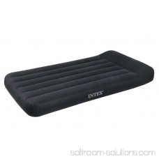 2) Intex Twin Classic Pillow Rest Airbed Mattress Bed w/ Built-In Pump | 66775E