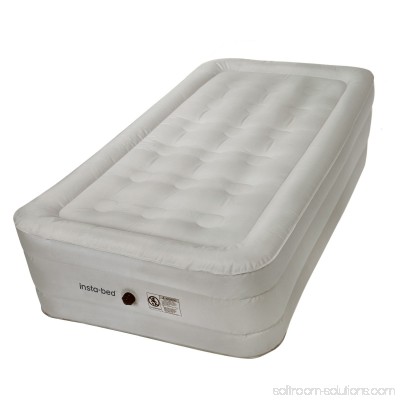 Instabed 14 Twin Airbed with External AC Pump and NeverFlat Fabric 567422661