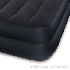 Intex Dura-Beam Pillow Rest Airbed w/ Fiber-Tech Built-In Pump, Twin | 64121E