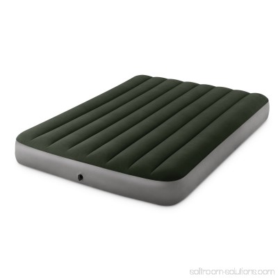 Intex Full 10 DuraBeam Expedition Airbed Mattress with Battery Pump 565594345