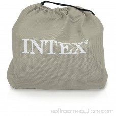 Intex Queen 9 Classic Pillow Rest Airbed Mattress with Built-in Pump 553531881