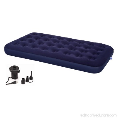 Second Avenue Collection Twin Air Mattress with Electric Air Pump 553149681