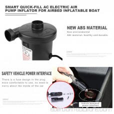 Smart Quick-Fill AC Electric Air Pump Inflator for Airbed Inflatable Boat