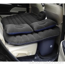 Yescom Car Air Bed Travel Camping Inflatable Mattress Backseat Cushion w/ Pillow Pump
