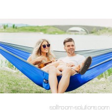 Hammocks, Easy Hanging Hammock with Tree Straps&Carabiners- Supports Up To 600 lbs for Camping Backpacking, Hiking, Travel, Beach, Yard