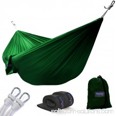 Yes4All Ultralight Portable Parachute Nylon Double Hammock With Tree Straps - Carry Bag Included 564819683