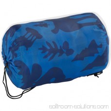 Wenzel Moose 40-Degree Kids Sleeping Bag, Blue 551691323